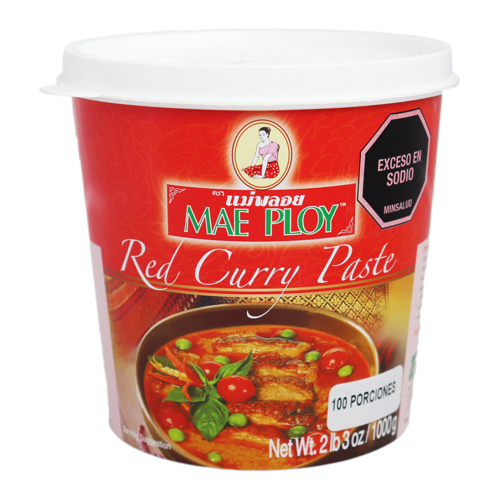 Pasta de Curry Rojo Mae Ploy 1 kg - Global Gourmet Market
